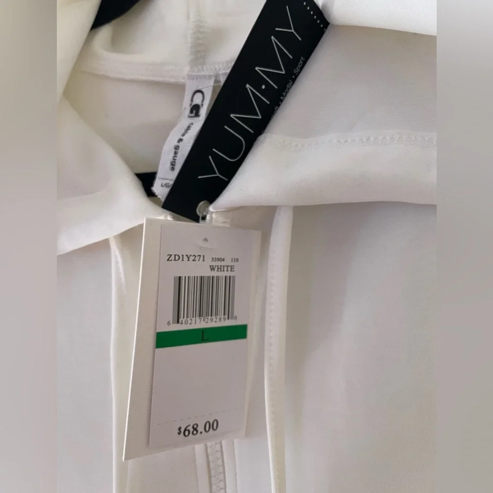 Cable & Gage Yummy White Hoodie - Picture 4 of 4